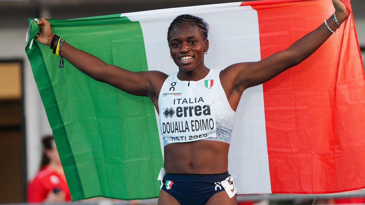 Kelly Doualla corre più veloce dei pregiudizi italiani